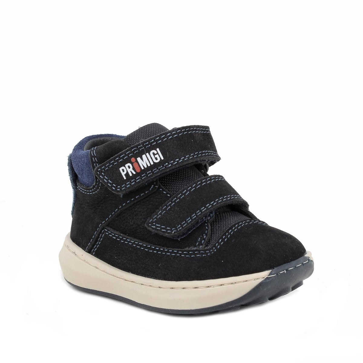 Primigi pantofi baieti 18-25 Nabuk Canyon Blu cu ursulet Fő kép