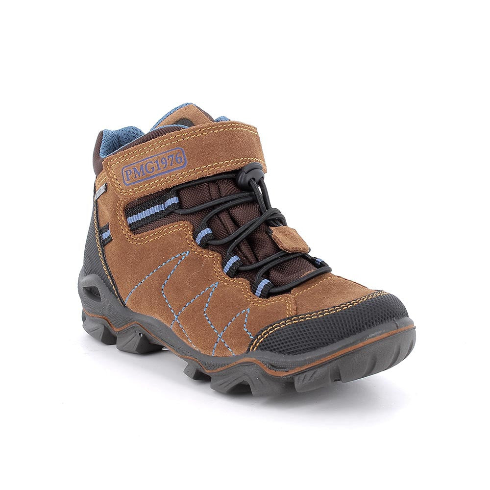 Primigi pantofi baieti cu siret elastic GORE-TEX 26-30 Scam Gomm Cuoio/Nero Fő kép