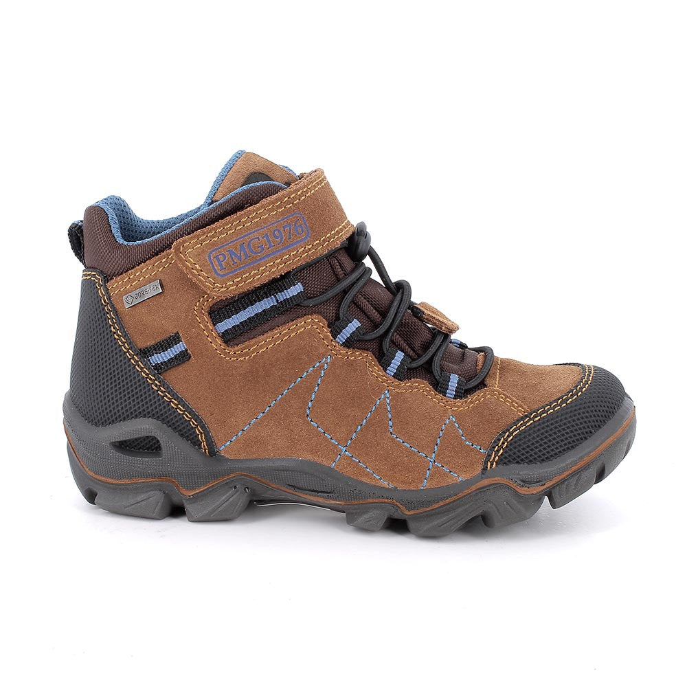 Primigi fiú cipő gumis fűzővel GORE-TEX 31-35 Scam Gomm Cuoio/Nero Másodlagos kép