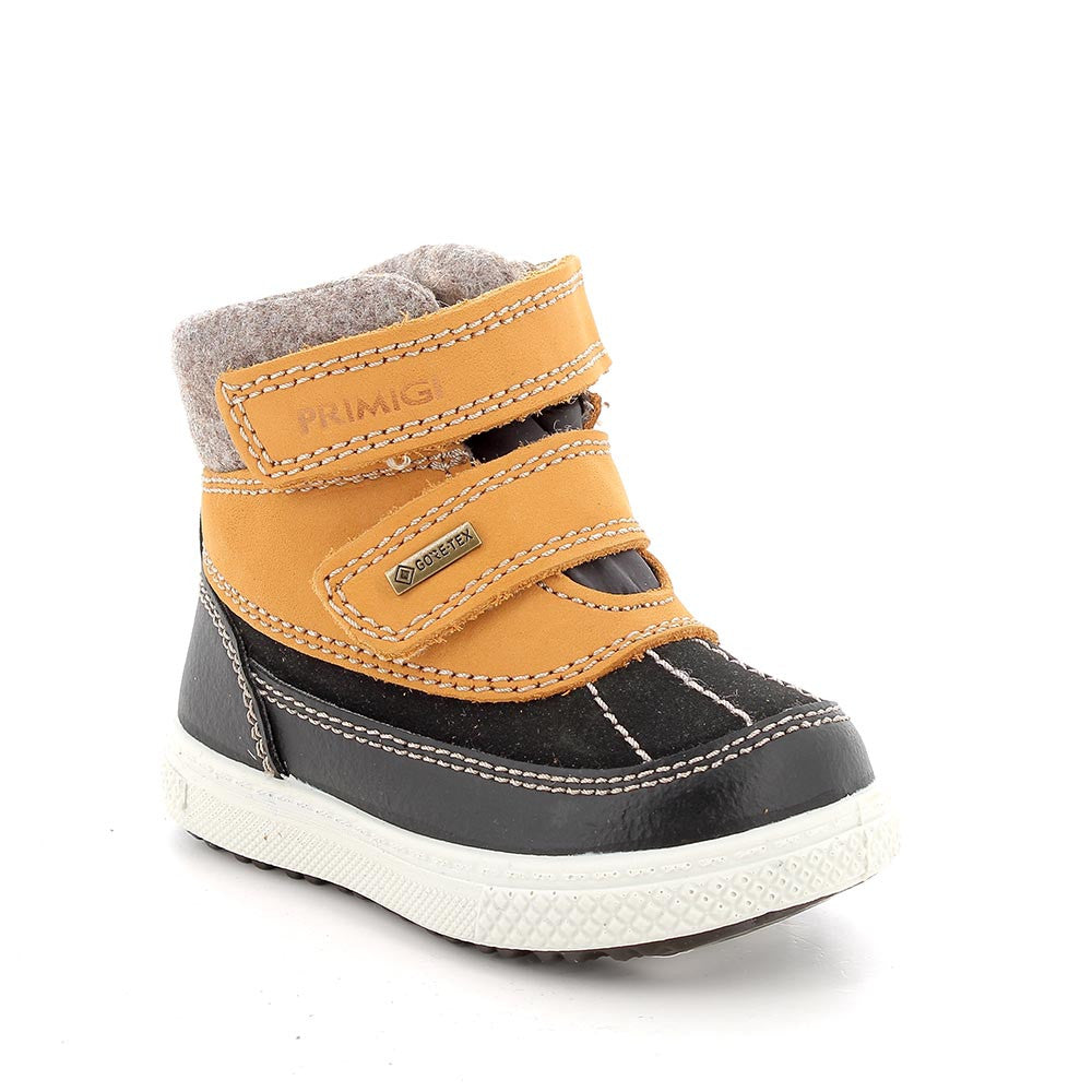 Primigi pantofi baieti GORE-TEX 20-24 Nabuk Gomma Senape/Nero Fő kép