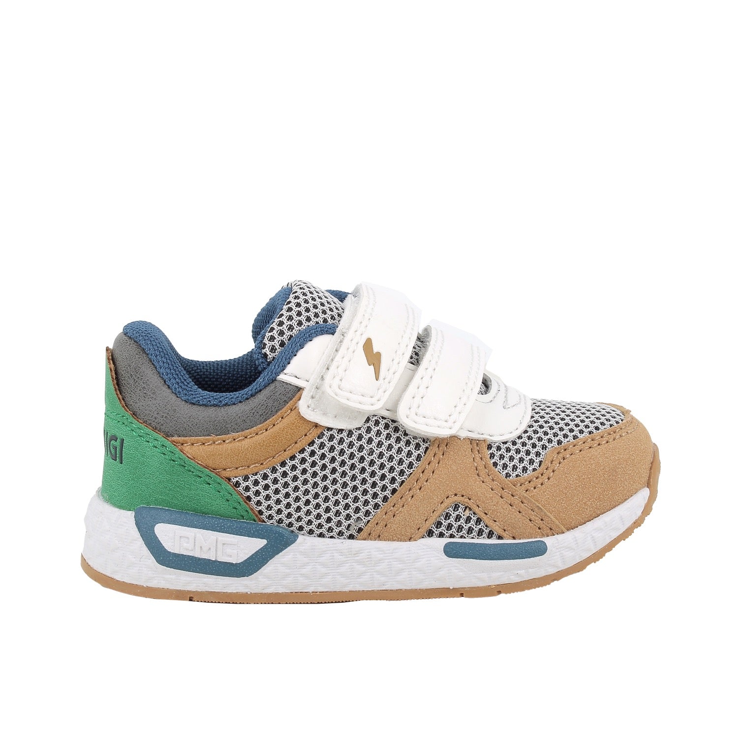 Primigi fiú sportcipő 20-29 T.Rete/Suede Pu Grigio Másodlagos kép