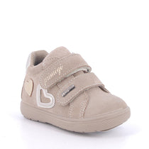 Primigi pantofi fetite GORE-TEX 19-24 Scamosciati Biscotto Beige cu inimioare
