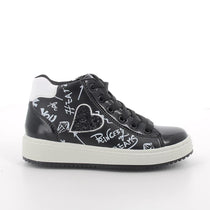 Primigi pantofi sport fete cu siret si fermoar 27-30 S.Nappa/S.Vern Nero