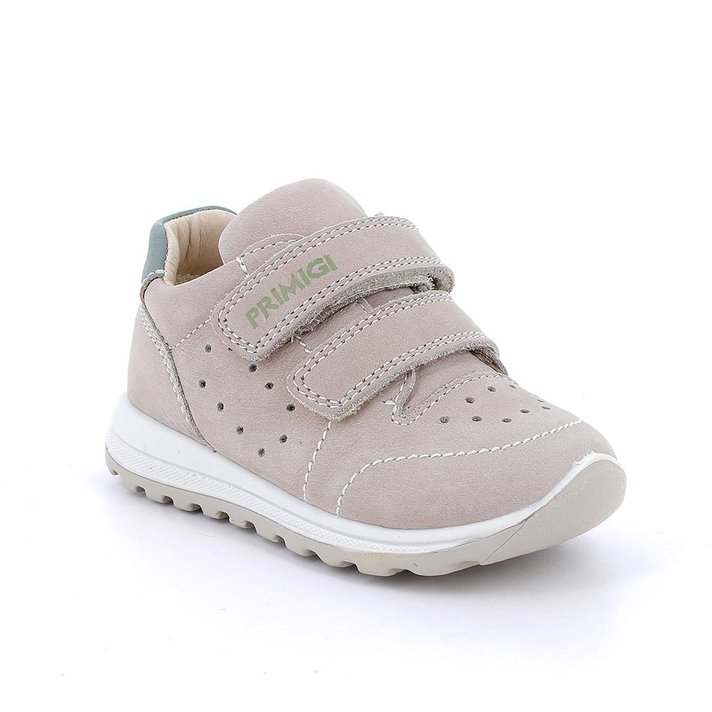 Primigi unisex cipő, első lépések, bőr, 20-25-ös méret, puha nubuk, Pietra