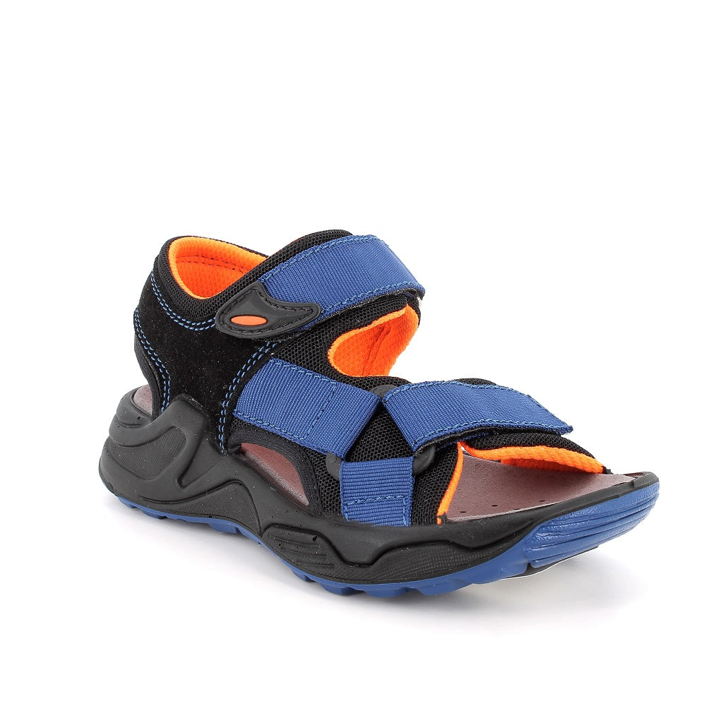 Primigi sandale baieti 27-30 Black-Light Blue Fő kép