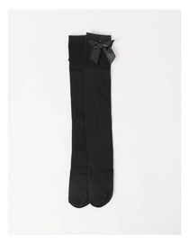Milusie sosete fete 3/4 cu fundita 2-12 ani Black