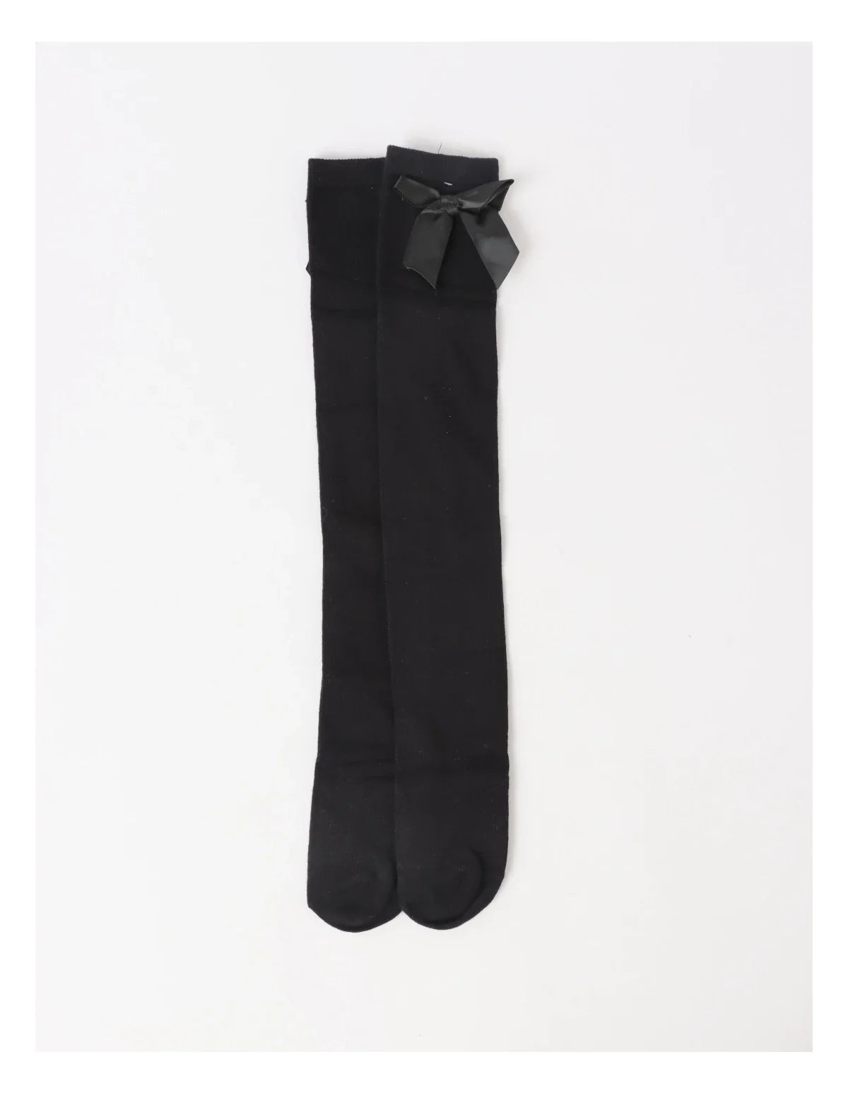 Milusie sosete fete 3/4 cu fundita 2-12 ani Black