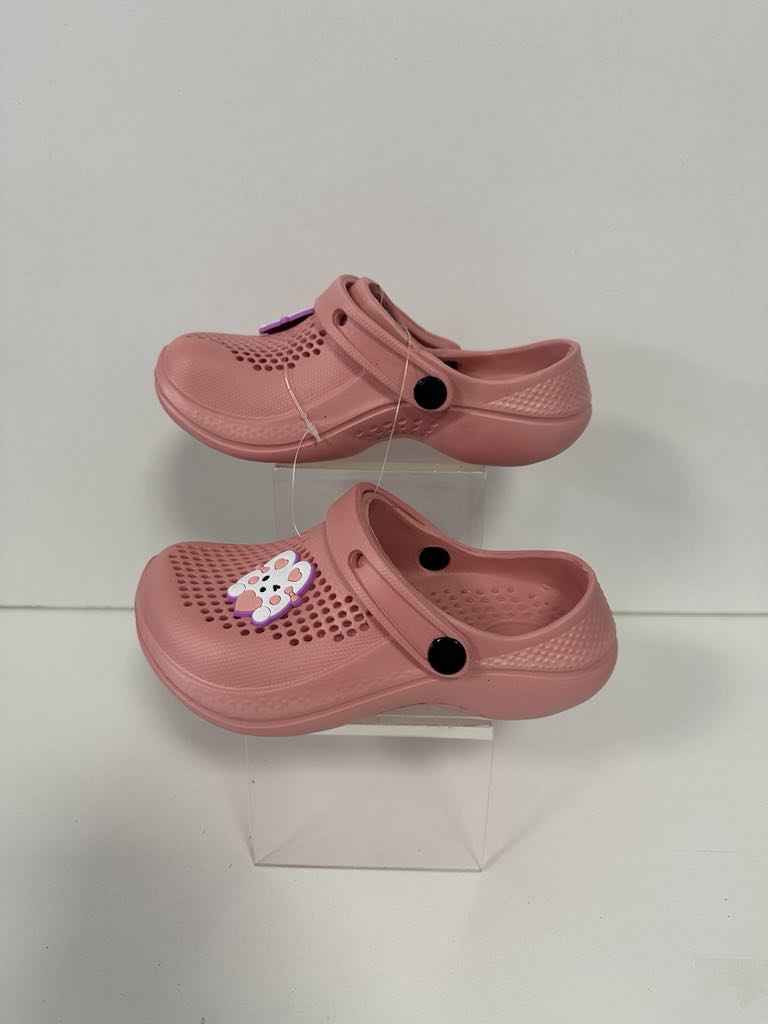 Super Cool papuci fete tip saboti 26-35, Pink cu animalut Fő kép