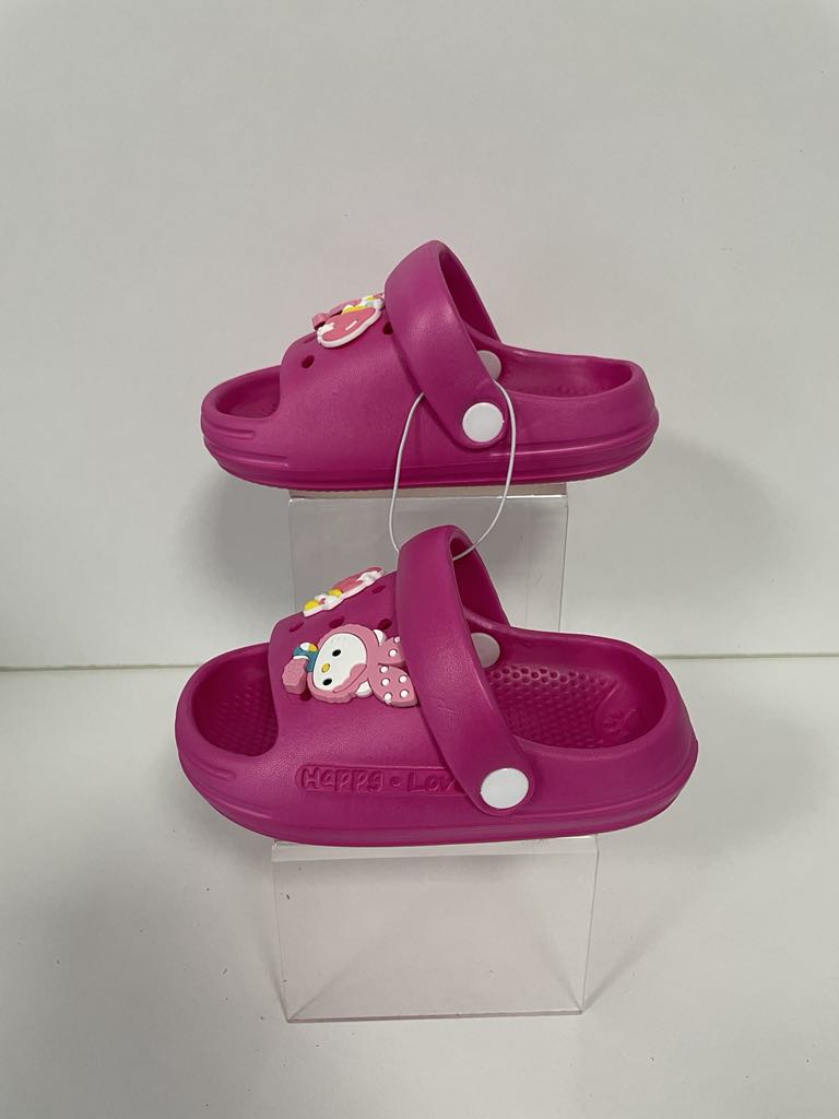 Super Cool papucs lányoknak 18-23, Fucsia macskával Fő kép