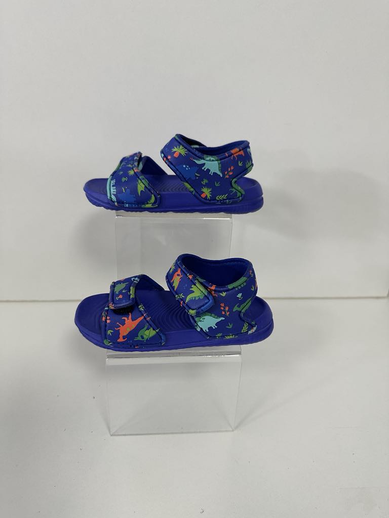 Super Cool sandale baieti din cauciuc 20-31, Royal cu dino Fő kép