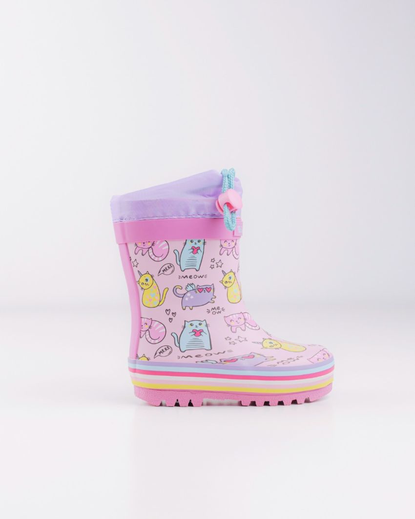 Wink lány gumicsizma 22-35 Pink Meow Másodlagos kép