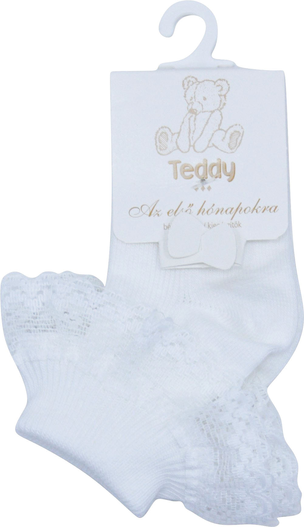 Teddy sosete cu dantela bebelusi nou nascuti 0m+ Fő kép